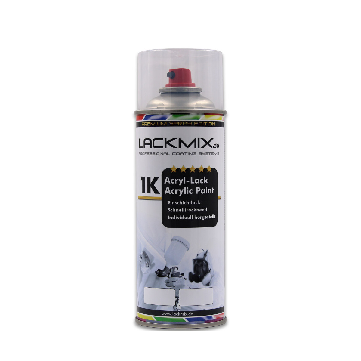 Glanzende 1K Spraydosen RAL Einschichtlack-Acryl-Farben