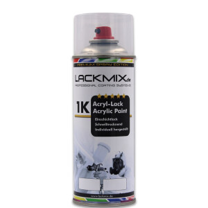 1K Spraydose RAL Acryl Einschichtlack Farben. Glänzend, seidenmatt oder matt. 400ml. RAL 2002 Blutorange seidenmatt