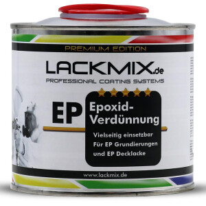 2K EP Epoxid Verdünnung / 0,5 Liter. / Lackmix