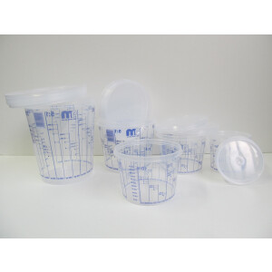 10x750ml. MP Mischbecher / Farbmischbecher /...