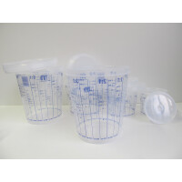 1x2300ml. MP Mischbecher / Farbmischbecher /...