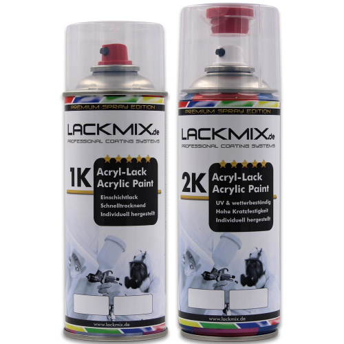 Kobelco Dark Grey (71509) / 1K o. 2K Spraydose / Baumaschinen-Farbspray / Alle Farben. 400ml / Lackmix