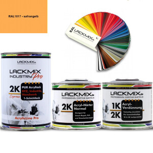 2K Lack RAL 1017 Safrangelb / RAL Acryl Express...