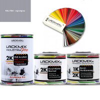 2K Lack RAL 7004 Signalgrau / RAL Acryl Express Einschichtlack / Alle Mengen & Sets / Lackmix