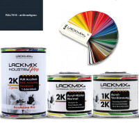 2K Lack RAL 7016 Anthrazitgrau / RAL Acryl Express Einschichtlack / Alle Mengen & Sets / Lackmix