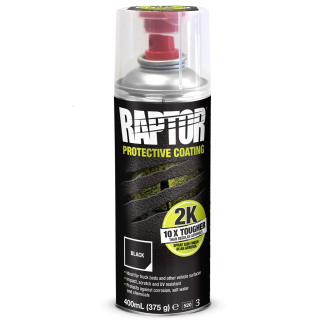 Raptor 2K Spraydose schwarz o. weiß / Lack...