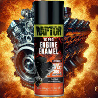 Raptor 1K Pro Spraydose Motorlack (Engine Enamel). Hitzefest