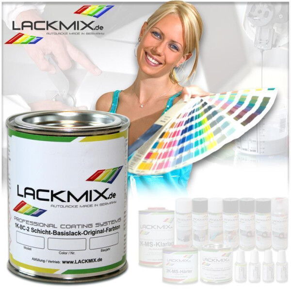 KDH TRITIUM. Citroen. BC Basislack. Alle Autolack-Farbcodes  & Mengen / 1 Liter