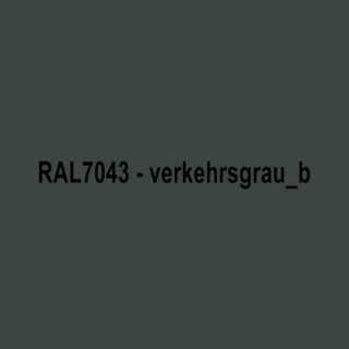 RAL 7043 Verkehrsgrau B