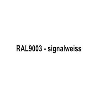 RAL 9003 Signalweiss