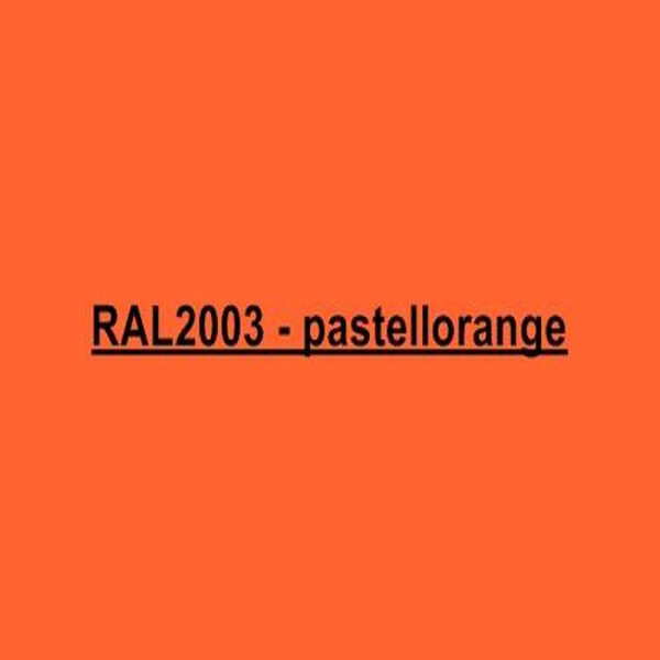 RAL 2003 Pastellorange