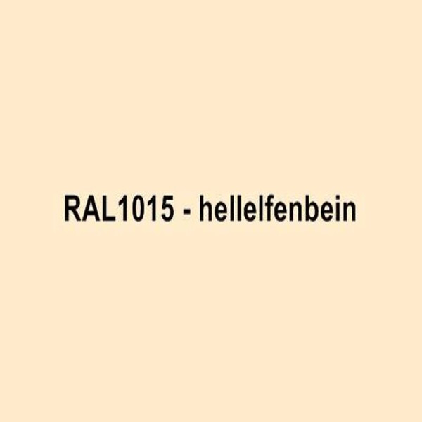 RAL 1015 Hellelfenbein