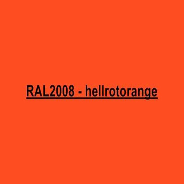 RAL 2008 Hellrotorange