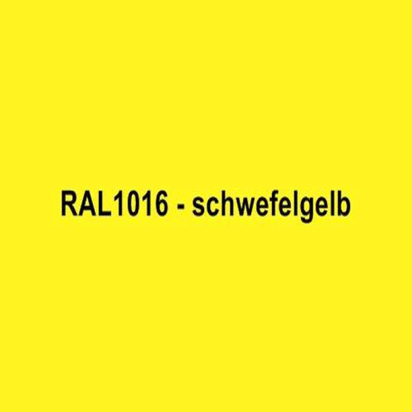 RAL 1016 Schwefelgelb