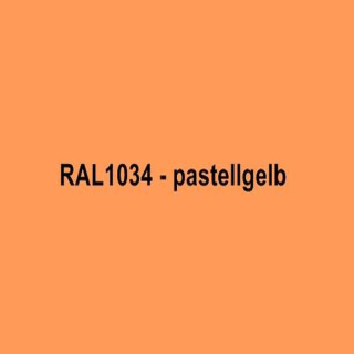 RAL 1034 Pastellgelb