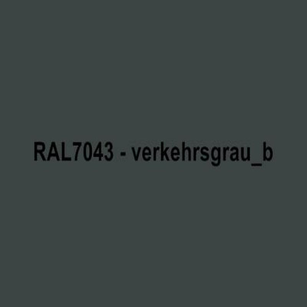 RAL 7043 Verkehrsgrau B