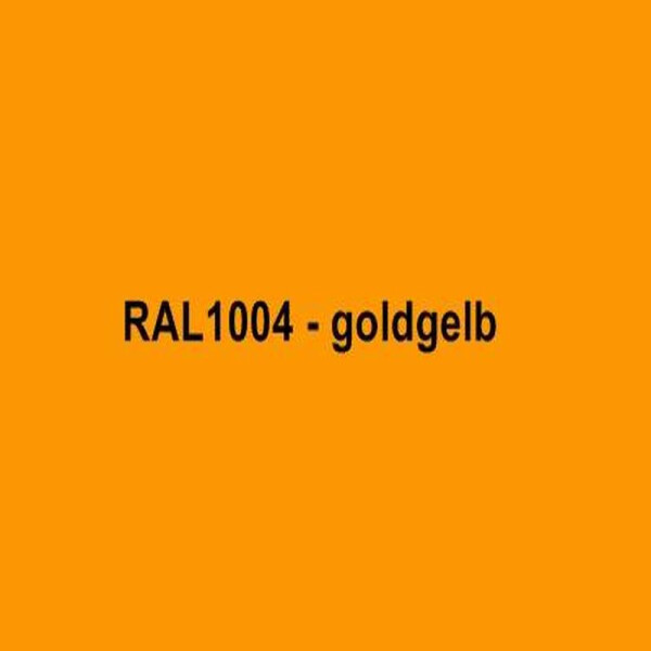 RAL 1004 Goldgelb