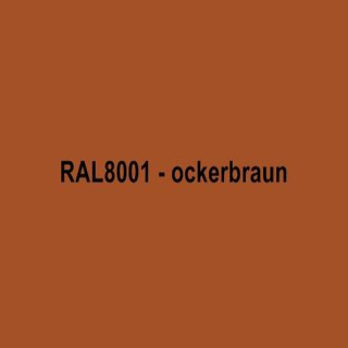RAL 8001 Ockerbraun