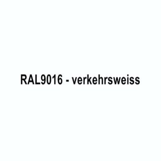 RAL 9016 Verkehrsweiss