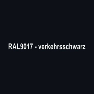 RAL 9017 Verkehrsschwarz