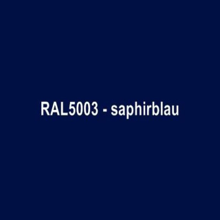 RAL 5003 Saphirblau