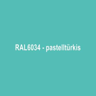 RAL 6034 Pastelltuerkis
