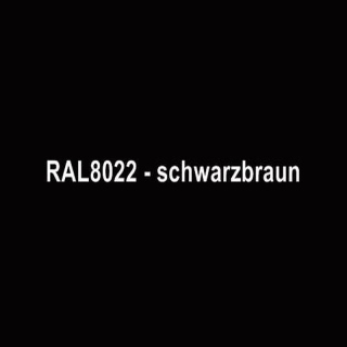 RAL 8022 Schwarzbraun