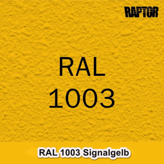 Raptor RAL 1003 Signalgelb