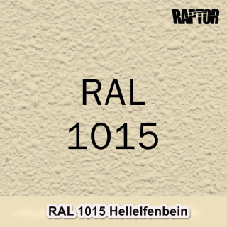 Raptor RAL 1015 Hellelfenbein