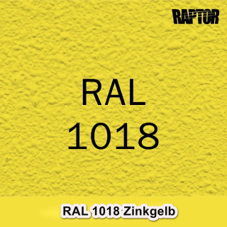 Raptor RAL 1018 Zinkgelb