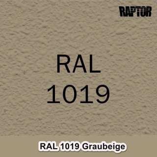 Raptor RAL 1019 Graubeige