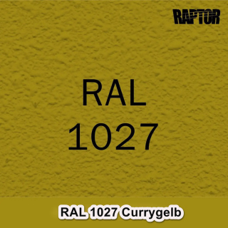 Raptor RAL 1027 Currygelb