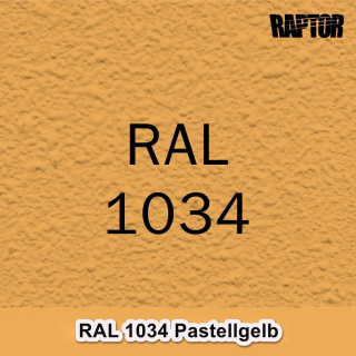 Raptor RAL 1034 Pastellgelb