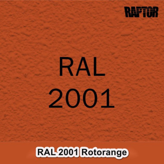 Raptor RAL 2001 Rotorange