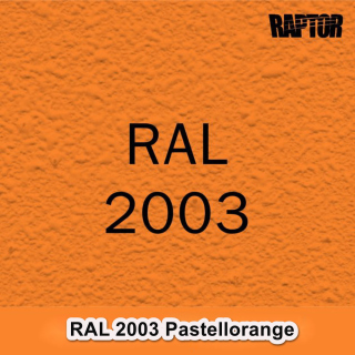 Raptor RAL 2003 Pastellorange