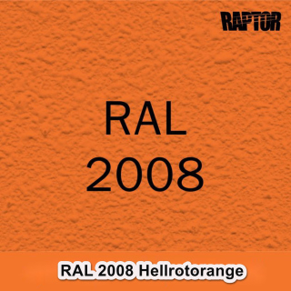 Raptor RAL 2008 Hellrotorange