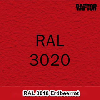 Raptor RAL 3020 Verkehrsrot