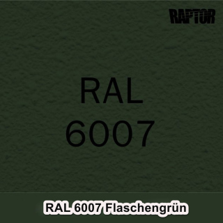 Raptor RAL 6007 Flaschengrün