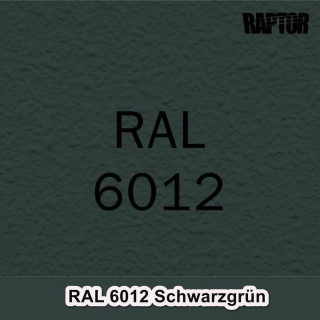 Raptor RAL 6012 Schwarzgrün