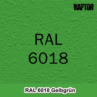 Raptor RAL 6018 Gelbgrün