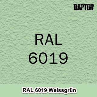 Raptor RAL 6019 Weissgrün