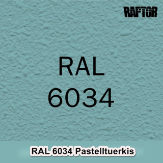 Raptor RAL 6034 Pastelltuerkis
