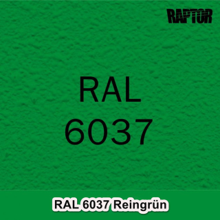 Raptor RAL 6037 Reingrün