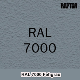 Raptor RAL 7000 Fehgrau