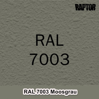 Raptor RAL 7003 Moosgrau
