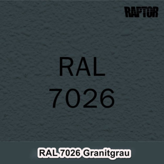 Raptor RAL 7026 Granitgrau