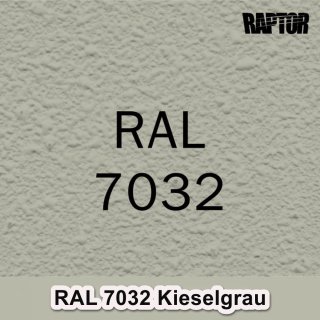 Raptor RAL 7032 Kieselgrau