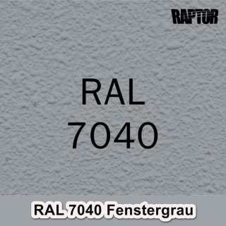 Raptor RAL 7040 Fenstergrau
