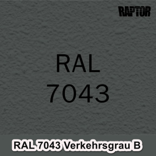 Raptor RAL 7043 Verkehrsgrau B