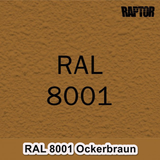 Raptor RAL 8001 Ockerbraun
